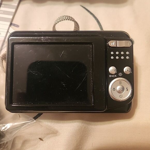 Fujifilm FinePix A Series AX200 12.0MP Digital Camera Black Tested Working - Picture 3 of 5
